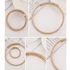 2-teiliges stapelbares mehrschichtiges Armband, stilvoller elastischer Schmuck, wasserdichte Halskette, elastische Armreifen für Modeliebhaber