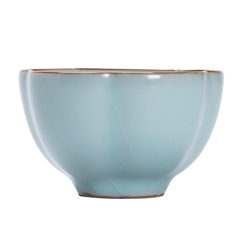 Tianqing Ru Brennofen Tasse Meistertasse Handgefertigt High-End Teetasse Meister Berühmte High-End Tasse Kung Fu Teeset