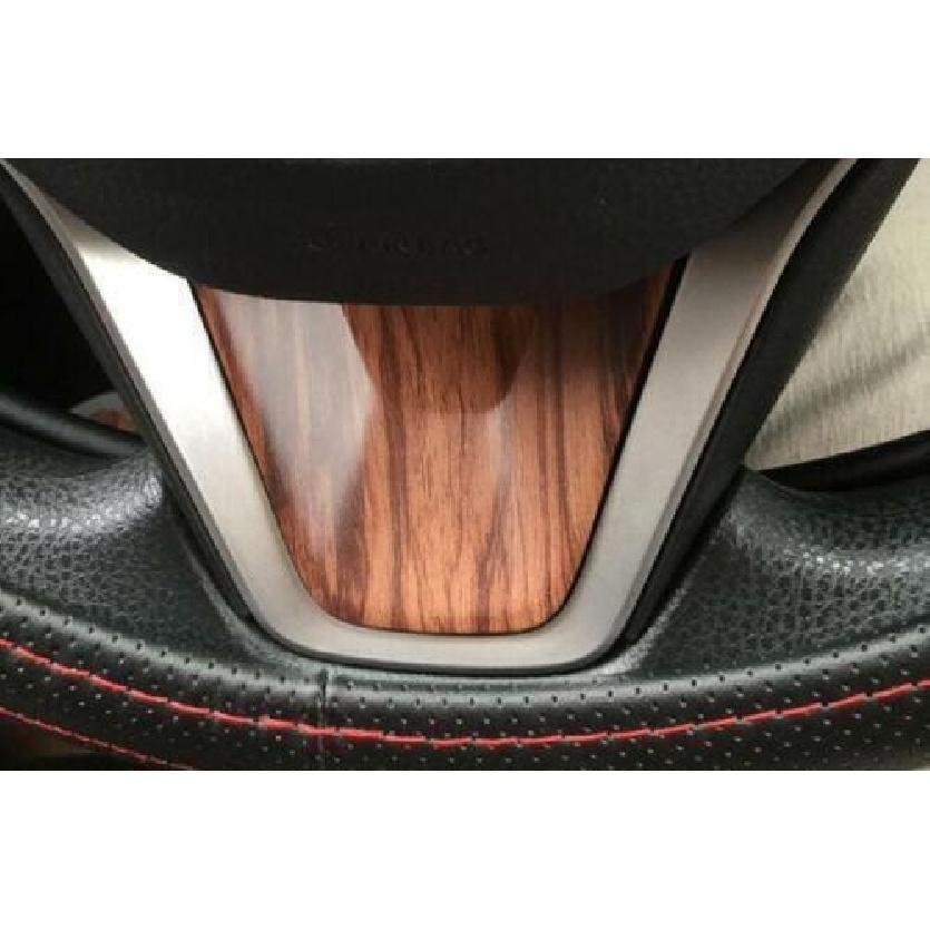 For Toyota Corolla Cross Yellow - Steering Wheel U Type Cover Wood Grain