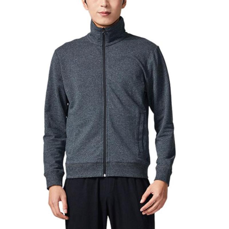 

DECATHLON 500 Windproof Stand Collar Linked Long Sleeve Jacket Men s Dark Gray L темно-серого