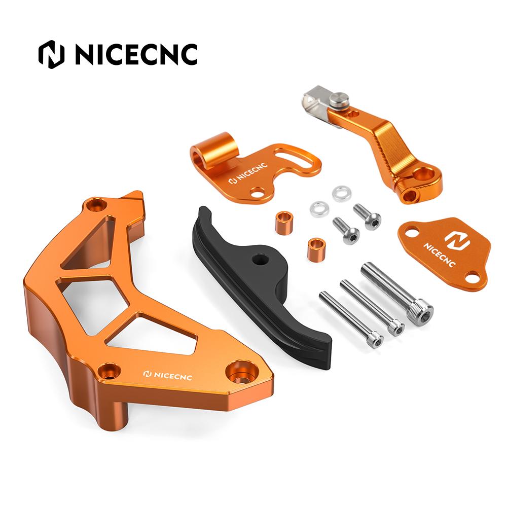 For KTM 790 890 Adventure/R Sprocket Chain Guard 1Finger Clutch Arm Lever Sensor Cover for KTM 890 790 Duke Husqvarna Norden 901