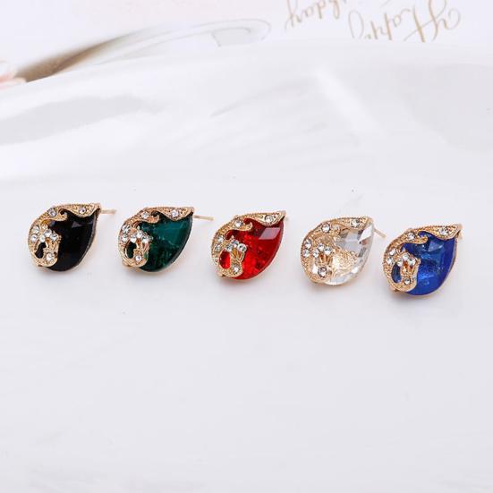 Pendant Necklace Punk Style Hip Hop Geometric Decorative Electroplating Birthday Gifts Stainless Steel Women Men Blade Shaped Sweater Chain