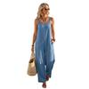 2026 Khaki Wide-Leg Women's Summer Jumpsuit