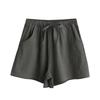 Kids Summer Drawstring Waist Shorts Elastic Waistband Casual Loose Fit Solid Color Lightweight Shorts for Boys and Girls