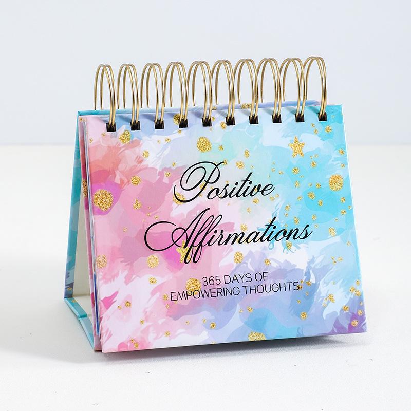 2026 Inspirational Desk Calendar for Women - Creative 365-Day Perpetual Ornament