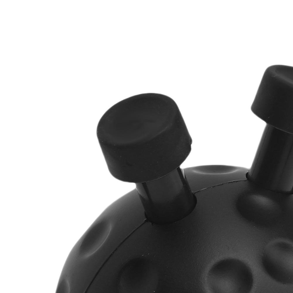 2PCS Muscle Building Finger Grip Strengthener Black Color Finger Exerciser Piano Guitar Practice