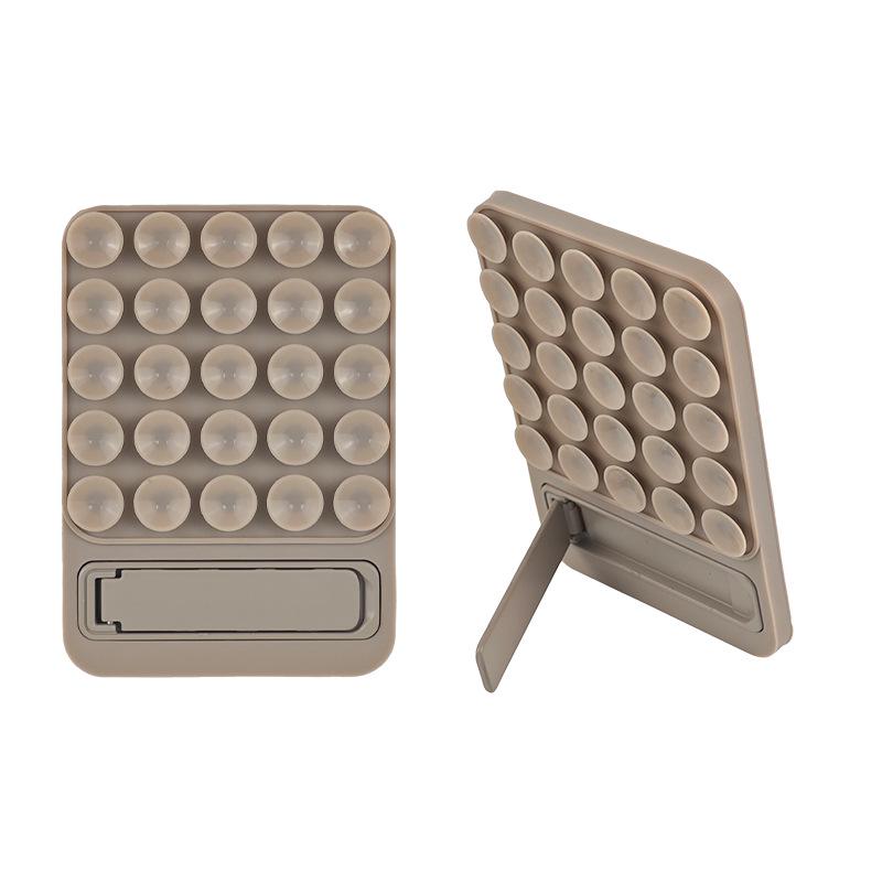 Silicone Anti-Slip Suction Cup Holder for Glass and Desktop