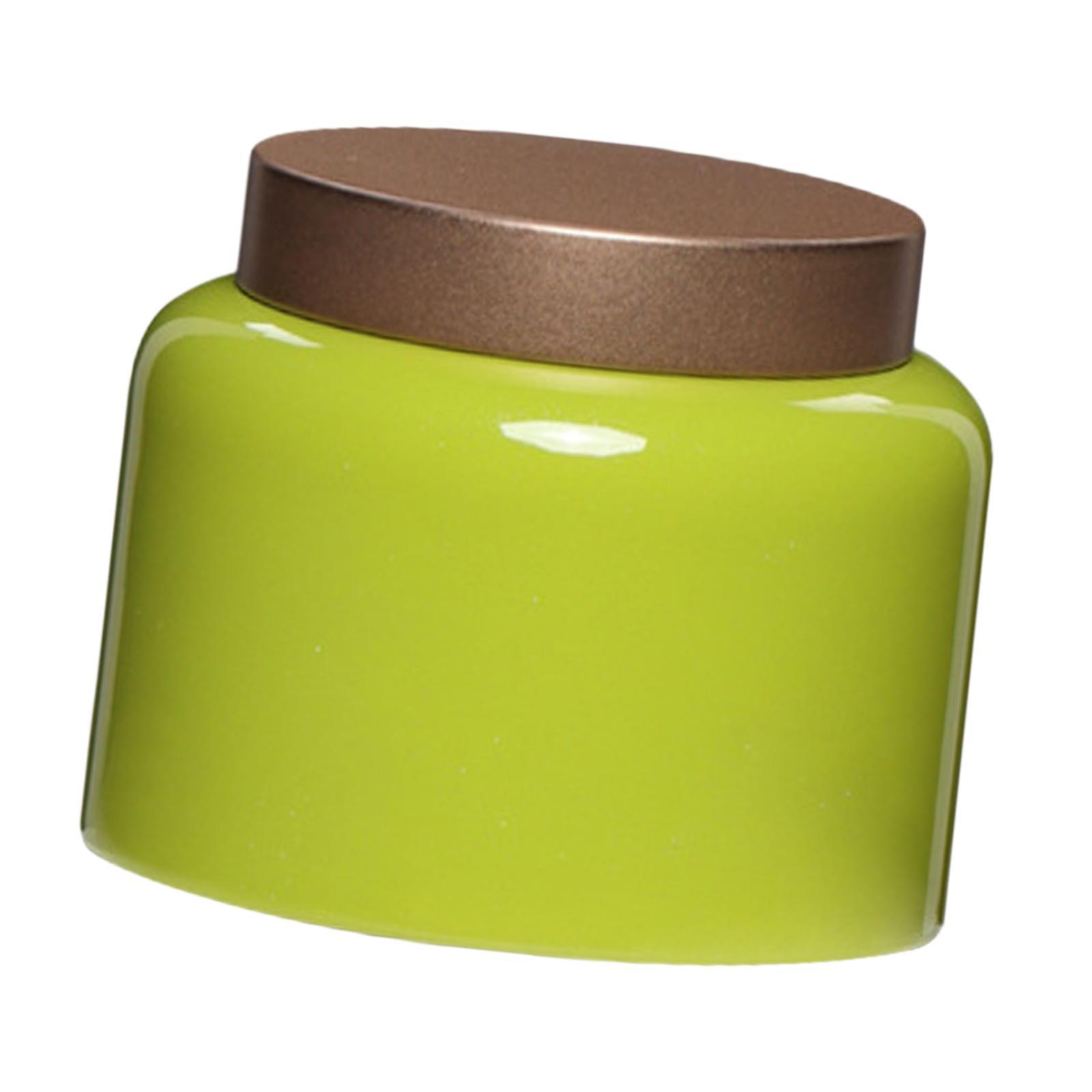 Sugar Coffee Tea Canister Loose Tea Storage Jar Multifunction Dustproof Countertop Kitchen with Airtight Lid Kitchen Canister