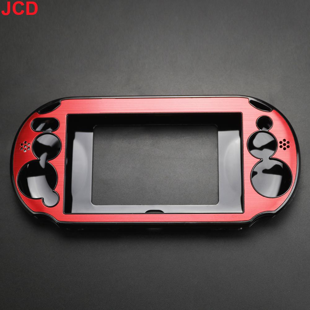 JCD 1 Sztuka Aluminiowa Metalowa Twarda Osłona Etui Skóra Powłoka Ochronna Dla Kontrolera PSV 2000 PS Vita 2000 PSV PCH-20 Akcesoria