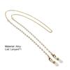Faux Pearl Wear Resistance Eyeglass Chain Alloy Anti-lost Lightweight Sunglasses Chain Glass Accessories