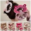 Double Side Plush Cloud Hair Claw Cartoon Plush Bear Hair Clip Rabbit Ear Shark Clip  Female/Girls
