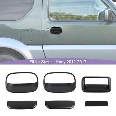 Copertura Decorativa Guscio Maniglia Portellone Posteriore Porta Auto Adesivi Per Suzuki Jimny 2012-2017 Accessori Esterni