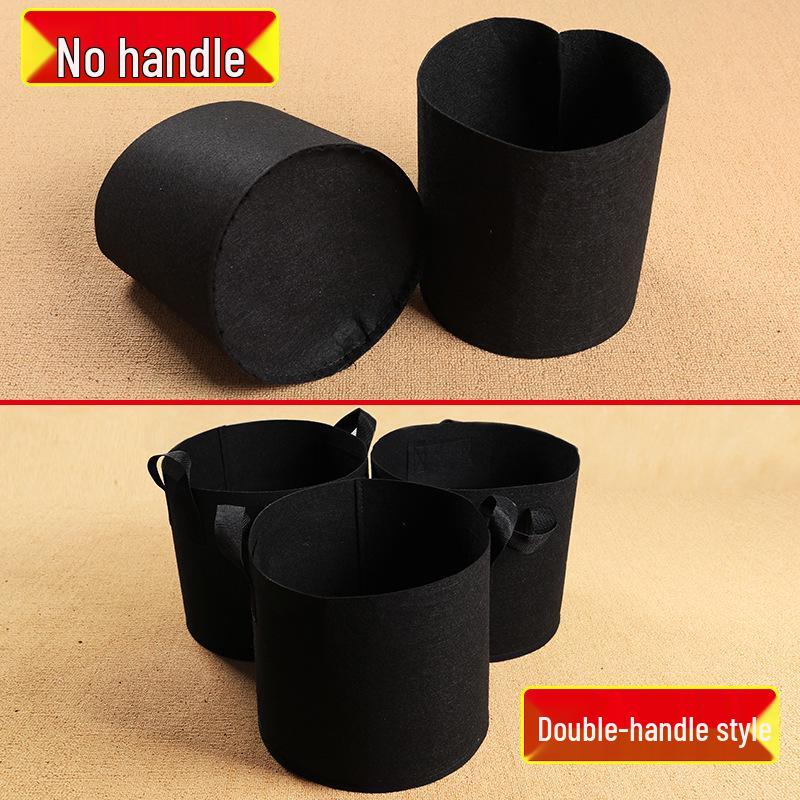 Cross-Border Thickened Non-Woven Grow Bag for Garden, Balcony & Rooftop Planting