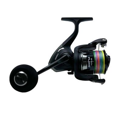 Tsulino FLOW SPIN 3040PE Spinnrolle mit PE-Schnur (FL3040PE (EVA-Rundknopf/Farbiges PE))