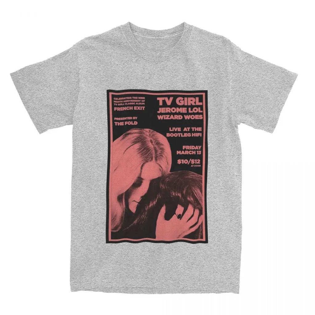 TV Girl French Exit Herren Damen T-Shirt Merch Verrücktes T-Shirt T-Shirts Grafikdruck Kleidung