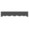 Chenille Window Valance Self-adhesive DIY Curtain Custom Size Roman Valance Curtain Swags Decorative Cloth Strip Top Shading