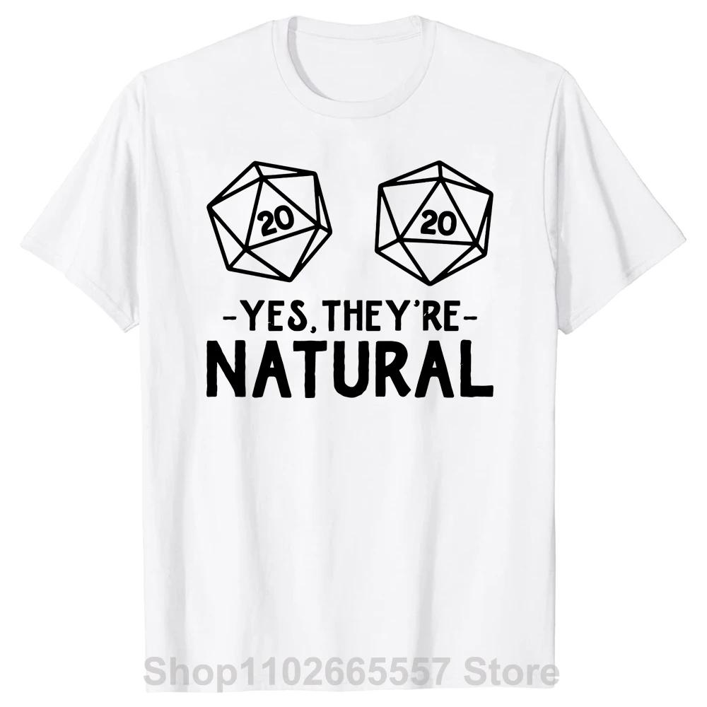 Novelty Natural 20s DnD Game T Shirts Graphic Cotton Streetwear Short Sleeve Birthday Gifts Summer Style Tshirt Unisexs Clothing