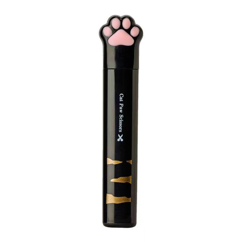 Portable Mini Cat Paw Foldable Scissors – Cute Pen-Shaped Craft Tool for Students