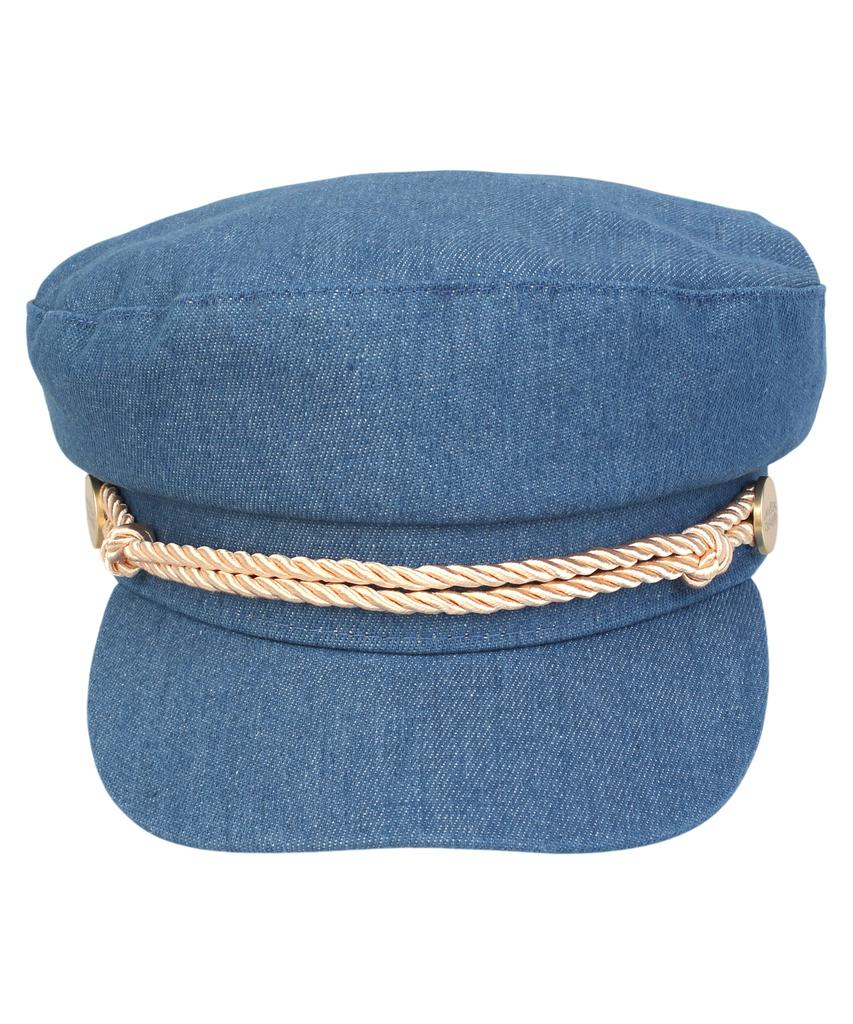 Yunibeosyeolkemiseuteuli Gd Rope Denim Marine Cap