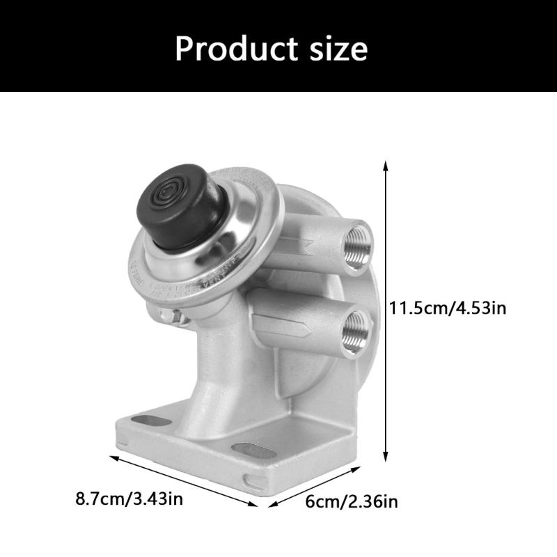 Hand Pump Fuel Filter Base Assembly for R45T R60T R90T Filters, Metal Bracket Base for Marine Service Tasks and Repair
