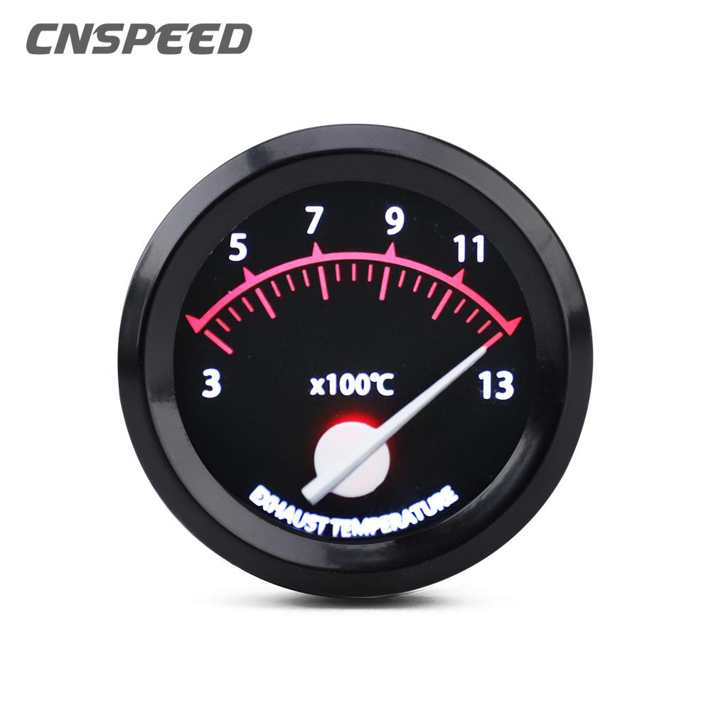 2" 52mm 12V Racing Car Turbo Boost Gauge Water Temperature Tachometer RPM Gauge Oil Pressure With Sensor Volt Meter Pointer LED