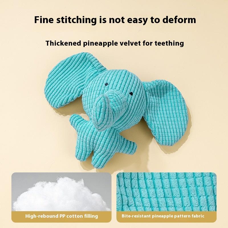 Dog Toy Grinding Teeth Resistant Puppy Dog Plush Sound Self-Hi Boredom Relief Artifact Puppy Pet Sound Toy