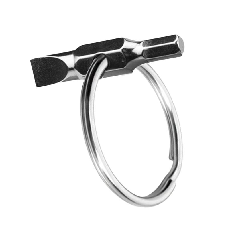 

Portable Camera Wrench Multifunction Keyring Repair Tool Flat Head Screwdriver for Photography Enthusiasts Professional 1