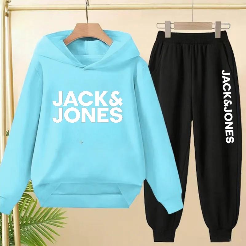 Boys Hoodies Sweatshirt +Pants New Jack print clothes Sets Fashion Girls Hoodies Game Spring Autumn sweatshirt Clothes