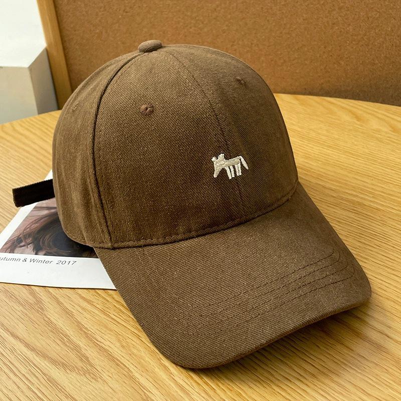 Riya Korean Style Unisex Large Baseball Cap - Autumn/Winter Duckbill Hat