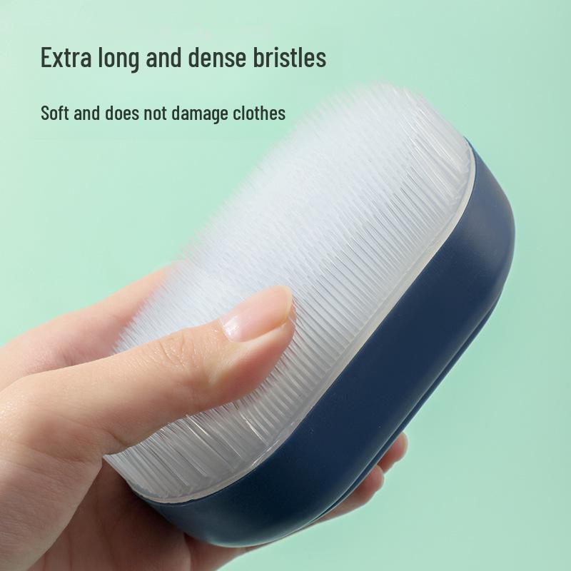 Multifunktionale Reinigungsbürste mit weichen Borsten: Schonend zu Kleidung und Schuhen, ideal für Wäschereien und Studentenwohnheime.