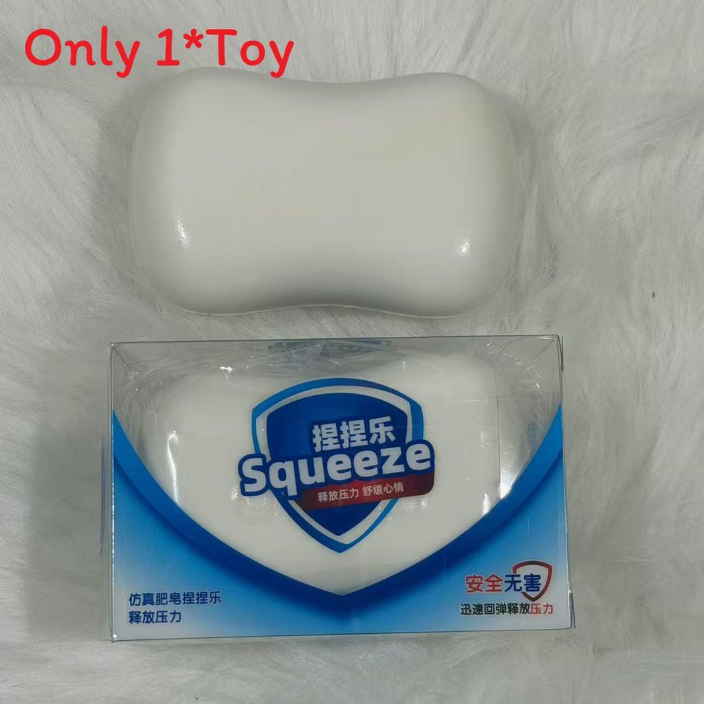 Pu Slow Rebound Cheese Squeezable Stress Toy For Kids And Adults