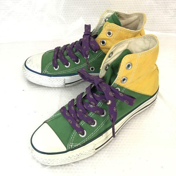 

CONVERSE ALL STAR Soccer Brazil Color Hi Top 4.5 23.5 Green Yellow