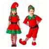 Girl Fancy Dress Family Matching Outfits New Year Performance Clothing  Kid Adult