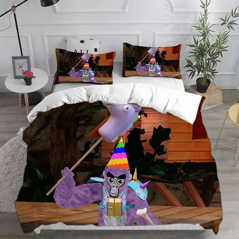 Gorilla Tag Bedding Sets Comforter Quilt Bed Cover Duvet Cover Pillow Case 2-3 Pieces Sets Kids Adult Size