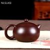 Large Capacity 320ml Yixing Purple Clay Tea Pot Classic Xishi Teapots Beauty Kettle Raw Ore Handmade Boutique Tea Set Drinkware