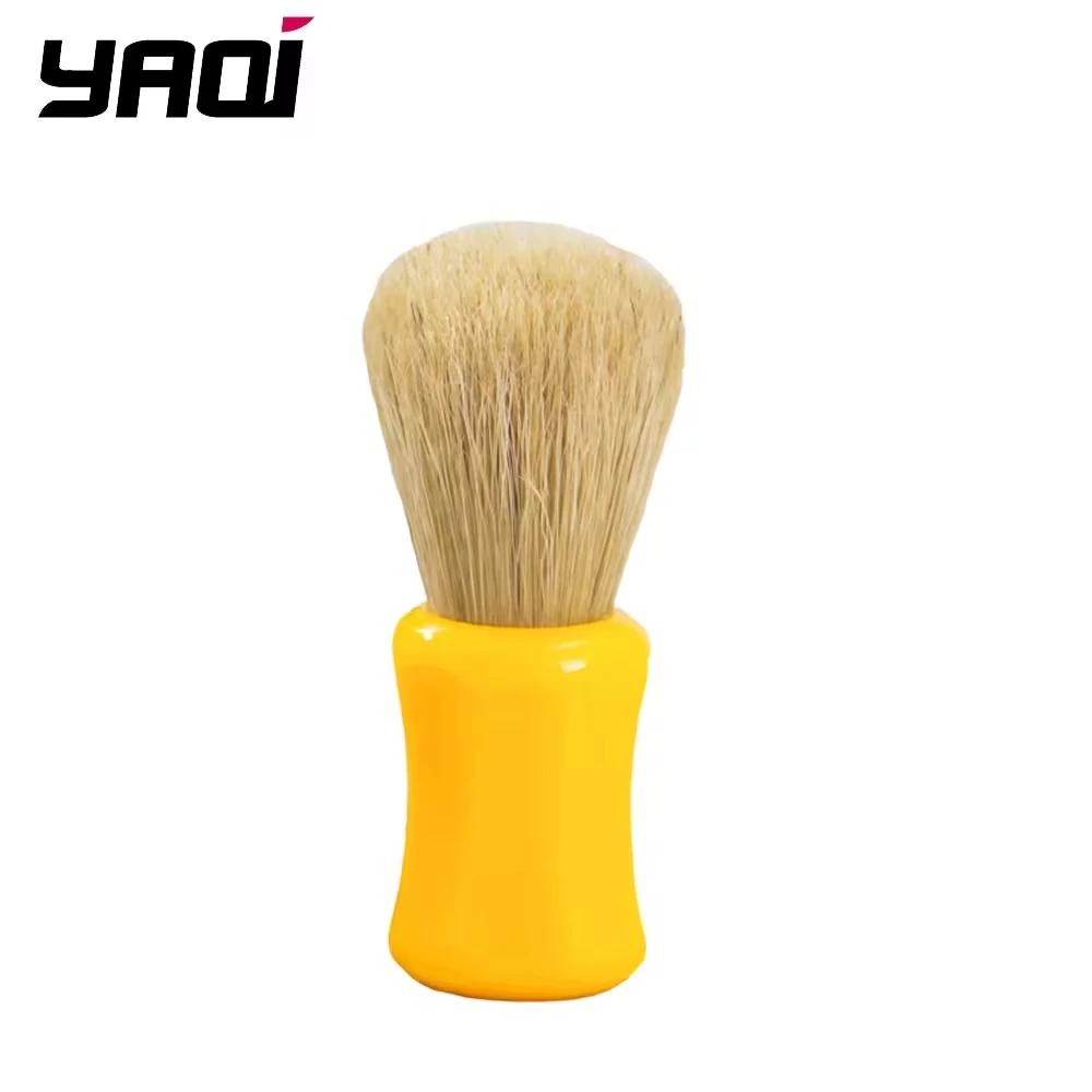 

YAQI 22mm Joy Butterscotch Handle Men s Wet Bristle Shaving Brush - Premium Quality for Grooming And Facial Hair Care