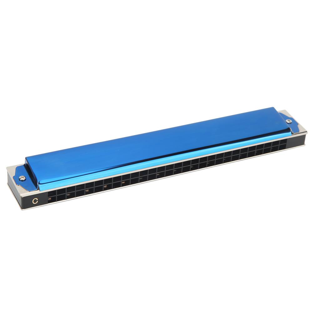 28 Hole Polyphonic C Key Harmonica Multi Point Support Firm Structure Harmonica C Mouth Organ for