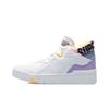 Li Ning Superwave Mid Casual High-Top Sneakers Women Sneakers White Purple AGCQ238-3