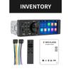 One Din 4,1 Zoll High-Definition-Auto-MP5-Player MP3 Bluetooth Freisprecheinrichtung Rückfahrbild Auto-CD-Modifikation Audio-Player Hifi