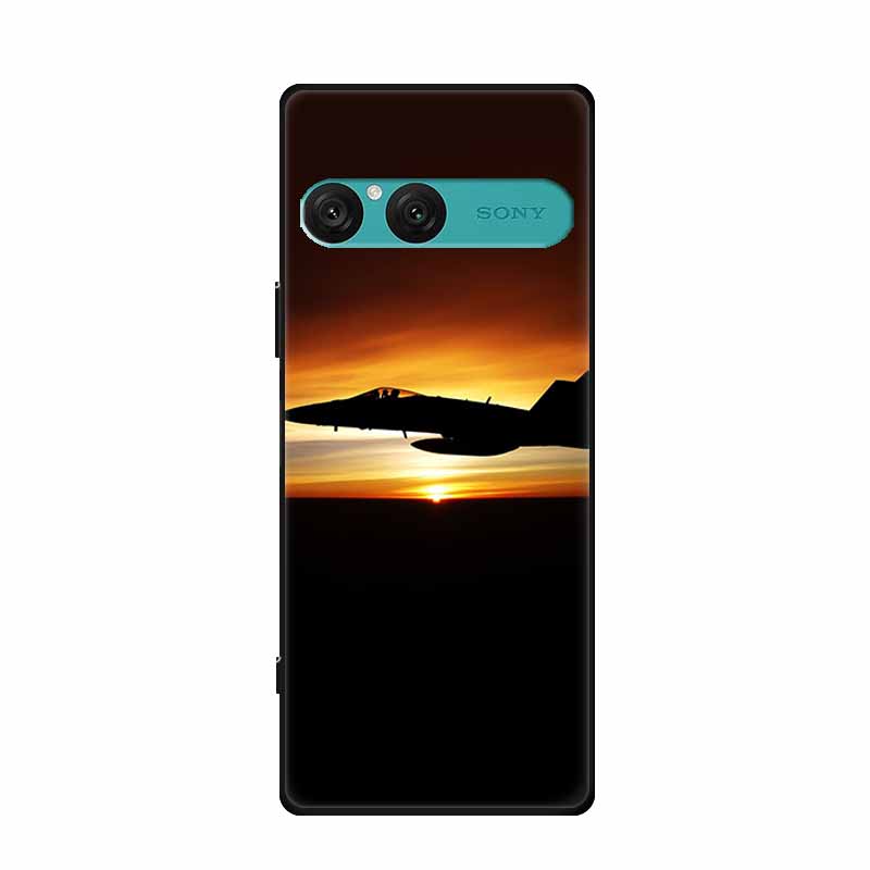 For Sony Xperia 10 VII Case Soft Silicone TPU Back Cover Protective Coque for Xperia10 VII 5G XQ-FE54 XQZ-CBFE Black Phone Cases