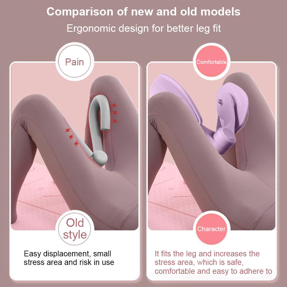 Hip Trainer Exerciser Pelvic Floor Muscle and Thigh Trainer for Correction Buttocks Leg Arm Postpartum Rehabilitation