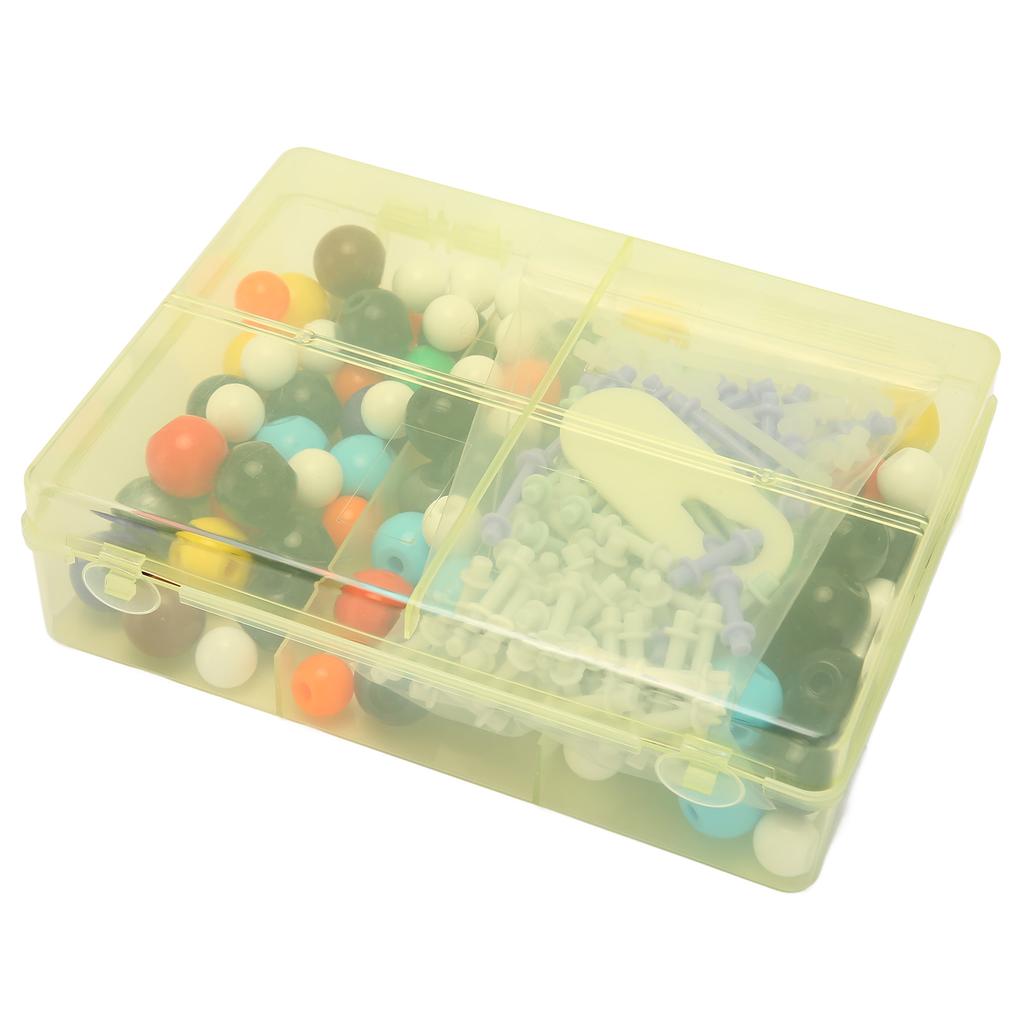 Chemie Molekulare Modell Kit PP Kugeln HCONS Cl Br PI Box Verpackt Molekulare Struktur Modell für
