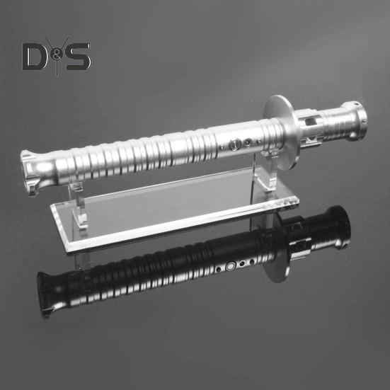 2-teiliger Multifunktions-Displayständer aus Acryl, einfache Montage, hohe Sichtbarkeit, transparenter Desktop-Halter, Aufbewahrungsständer