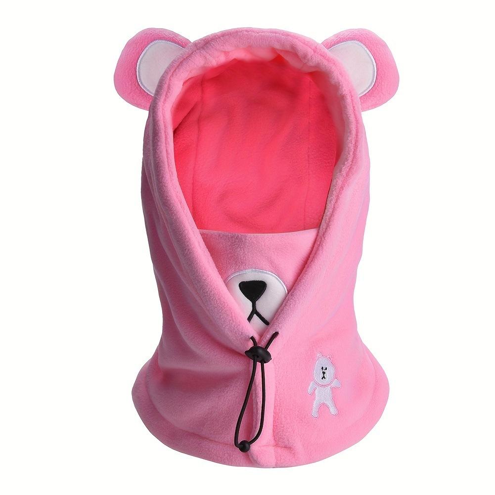 Children's Winter Warm Riding Mask Balaclava Cap Pullover Cap Fleece Snow Cap