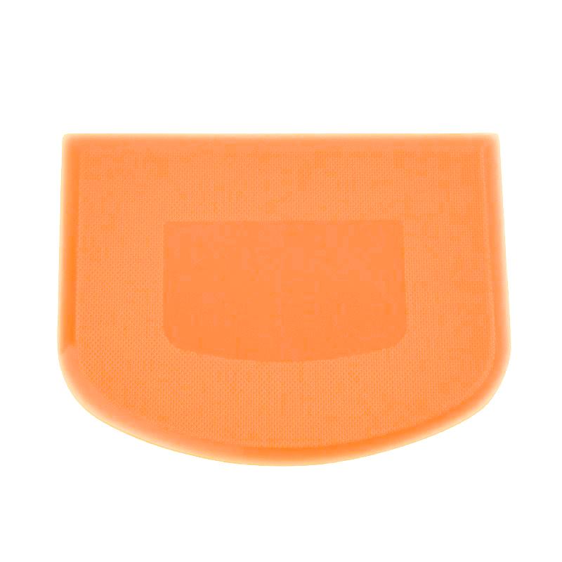 1PC Dough Scraper Bowl Scraper Food-safe Plastic Dough Cutter Flexible Practical Bench Scraper Plastic Cake Cream Spatula
