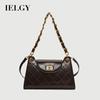 Large-Capacity Autumn Winter Retro All-Match One-Shoulder Messenger Diamond Chain Under