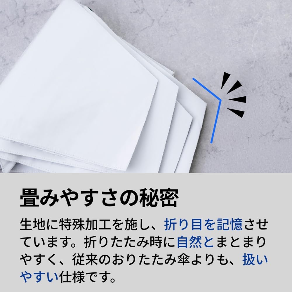 Ogawa Parasol Folds In Approximately 5 Automatic Opening and Closing Folding Umbrella for Both Sunny and Rainy UV Protection Rate of Over Light