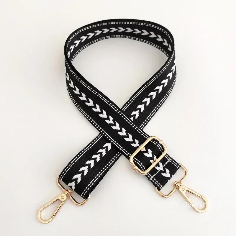 

New Color Nylon Wide 3.8cm Shoulder Bag Strap Adjustable Straps for Crossbody Messenger Shoulder Bag Accessories Handbag Straps