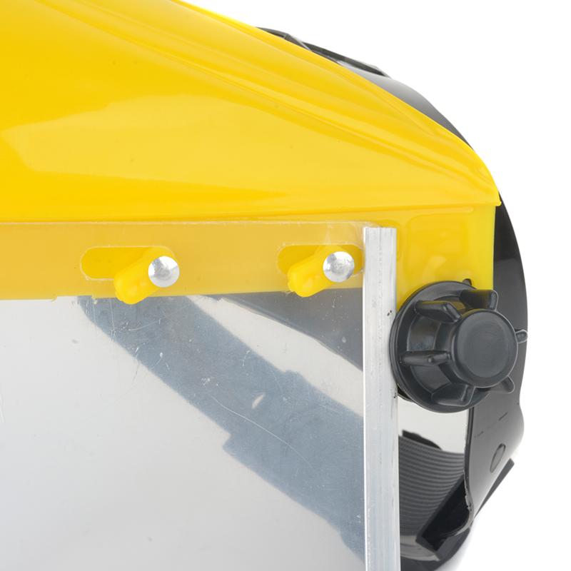 Nastavitelný obličejový štít maska ​​štít Bezpečnostní pracovní oděv Ochrana očí Čelenka