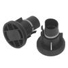 2 Stück Einsatz Endkappe PA66 Wasserdichte Rohrendkappe für Betteri Mini Wechselrichterbuchse